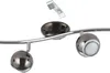 EGlO Bimeda LED nickel Plafonnier à quatre lampes Voir les images du produit 9