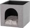TRIXIE Höhle Ella - grau - 33 × 33 × 37 cm Produktbild-Vorschau 1