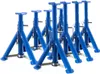 Bituxx 4 Paar Unterstellböcke 2000 kg Blau MS-16639 Produktbild-Vorschau 1