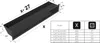 Griglia di ventilazione LUFT 6x80 nero Slim Anteprima dell’immagine prodotto 3