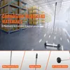 A magnetic sweeper in a warehouse setting, with close-up views of its components. Podgląd zdjęcia produktu