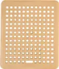 my basics Spülbeckenmatte eckig 31,5x27cm beige Produktbild-Vorschau 2
