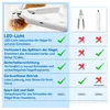 2-in-1 Haustier Nagelschneider mit Schleifer, LED-Licht, Produktbild-Vorschau 5