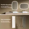 S'AFIELINA 80×50 cm lustro ścienne LED - lustro łazienkowe Podgląd zdjęcia produktu 9