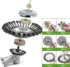 An exploded view of a string trimmer head with a wire brush attachment, alongside step-by-step installation instructions. Podgląd zdjęcia produktu