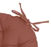 Atmosphera Stuhlkissen rund - terracotta - Baumwolle - Produktbild-Vorschau 4