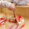 Woopie Geburtstagstorte zum Schneiden von Kerzen, Früchten, Produktbild-Vorschau 2