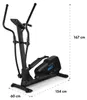 Kraftfit Crosstrainer - stepper, eliptický trenažér, Náhľad obrázku produktu 7