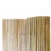 Two rolled up bamboo fences are shown against a white background. Podgląd zdjęcia produktu