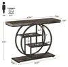 Tribesigns Konsolentisch, 105 cm, industrieller 4-stufiger Produktbild-Vorschau 7