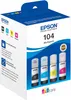 EPSON Tinte C13T00P640 104 Multipack Ecotank Produktbild-Vorschau 1