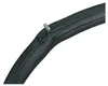 Close-up of a curved black rubber seal with a small metal clamp attached to it. Produktbild-Vorschau