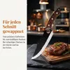 UISEBRT 4 teilig Küchenmesser Set, Profi Kochmesser Set aus Produktbild-Vorschau 4