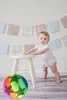 Palla di gomma colorata stelle arcobaleno per bambini Anteprima dell’immagine prodotto 9