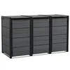 Keter Mülltonnenbox Hide Away 720 Liter (3x 240L) | 205 x Produktbild-Vorschau 1
