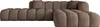 ALTDECOR Ecksofa in L-Form OLEA-L2 - 289x176x71 cm Braun - Produktbild-Vorschau 2