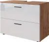 Waschbeckenunterschrank Vicco Irma Weiß Hochglanz/Goldkraft Produktbild-Vorschau 1