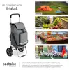 Chariot de courses Shopper, 3 en 1, pliable, avec sac Voir les images du produit 9