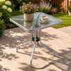 Aga Gartentisch MR6171-Grau 60x60x70 cm Produktbild-Vorschau 5