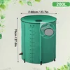 LARS360 200 Liter Faltbare Regentonne, Regenwassertonne, Produktbild-Vorschau 2