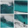 Bild auf Leinwand - Leinwandbild - Einteilig - Surfen Welle Produktbild-Vorschau 8