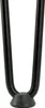 Zestaw 4 nóżek meblowych Hairpin, wysokość 41 cm, czarne Podgląd zdjęcia produktu 3