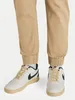 Nike Court Vision Low Herrenschuhe, Weiß/Grün/Gelb, Größe Produktbild-Vorschau 7