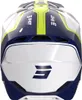 Shot Furious Reflex Motocross Helmet, blanc/jaune/bleu, XL Voir les images du produit 2