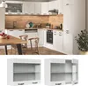 Mobile da cucina in vetro Vicco R-Line Bianco rustico 80 Anteprima dell’immagine prodotto 2