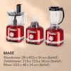 Klarstein Luca Multifunktionsmixer Standmixer Zerkleinerer Produktbild-Vorschau 7
