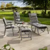 Herlag Liegenauflage AVA Sun-Guard 190x60x9cm Silber Produktbild-Vorschau 4