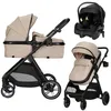 Lorelli Aspen Cappuccino 3-in-1 Kombikinderwagen inkl. Produktbild-Vorschau 1
