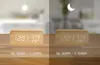 Drevený Budík S Teplomerom A Klopaním, Usb Alebo Batérie Náhľad obrázku produktu 5