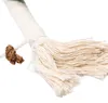 Katzenspielzeug aus Naturseil · Spielseil rot-weiß · 70 x Produktbild-Vorschau 4