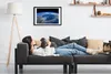 Bild 60x40 MDF-Rahmen, Wandkunst Planet Erde Produktbild-Vorschau 2