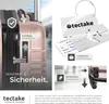 tectake® Mila 4dílná sada tvrdých kufříků z odolného plastu Náhled obrázku produktu 13