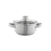 set de 8 casseroles en acier Belly Voir les images du produit 5