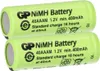2x GP Batterie 2/3 AAA 1,2V / 400mAh GP40AAAM Micro Voir les images du produit 1