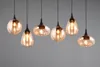 6-lichts hanglamp Lumina met amber glas Productafbeelding-voorbeeld 14