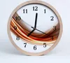 Holzuhr 20fi cm wanduhr - Stadt abstrakte Linien Produktbild-Vorschau 1