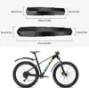 Fahrrad Schutzblech，Einziehbar Bike Kotflügel Set Produktbild-Vorschau 2