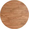 vidaXL Runde Tischplatte Hellbraun Ø40x1,5 cm Behandeltes Produktbild-Vorschau 1