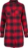 Urban Classics Ladies - Koszula flanelowa w kratę czerwona Podgląd zdjęcia produktu 12