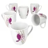 sada 6 hrnků Viola 350ml porcelánové šálky 6 osob květiny Náhled obrázku produktu 2