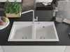 Mexen Hektor lavello in granito a 2 vasche 800 x 480 mm, Anteprima dell’immagine prodotto 3