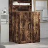 vidaXL Skriňa na práčku Smoked Oak 71x71,5x91,5 cm Náhľad obrázku produktu 3