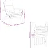 vidaXL Adirondack-Gartenstuhl mit Kissen Massivholz Akazie Produktbild-Vorschau 7