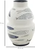 Mauro Ferretti Fischvase Ø 21 x 31 cm, weiß-blau Produktbild-Vorschau 6