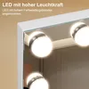 MULISOFT Hollywood Spiegel mit Beleuchtung, Schminkspiegel Produktbild-Vorschau 4