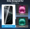2X Panzerglas für iPhone 16 Pro Blickschutz Sichtschutz Produktbild-Vorschau 2